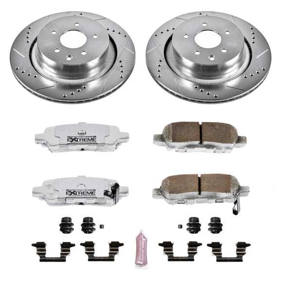 PowerStop Z26 Street Performance Ceramic Brake Pad and Drilled & Slotted Rotor K