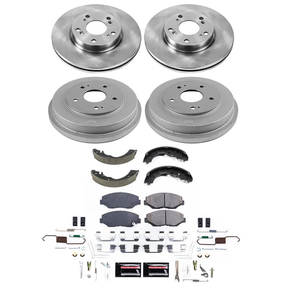 PowerStop Track Day High-Performance Brake Pad and Rotor Kit