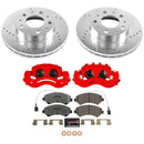 Z36 Truck and SUV Ceramic Brake Pad, Drilled & Slotted Rotor, and Caliper Kit
