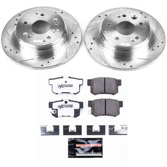 PowerStop Z26 Street Performance Ceramic Brake Pad and Drilled & Slotted Rotor K