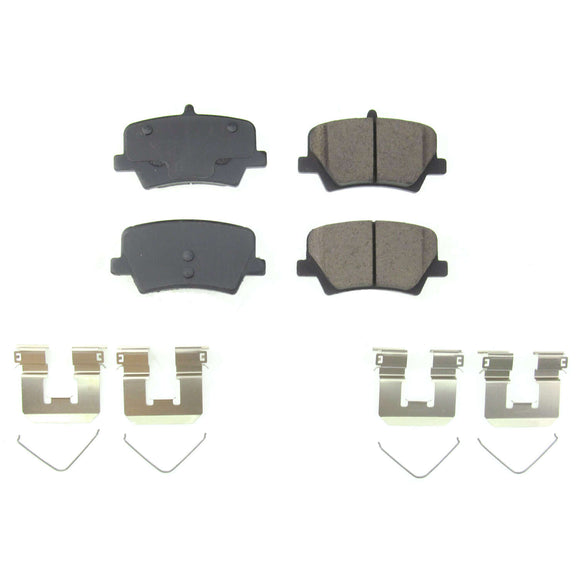 PowerStop Z17 Evolution Ceramic Brake Pads With Hardware