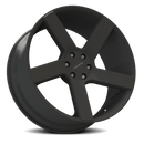 22x9.5 Vision 472 Switchback Satin Black Wheel 6x135 ET30 CB87.1