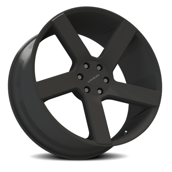 22x9.5 Vision 472 Switchback Satin Black Wheel 6x135 ET30 CB87.1