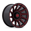 20X10 XD XD867 Specter Gloss Black With Red Tint 8X170 ET-18 Wheel Rim-2