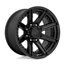20x10 Fuel Off-Road D709 Rogue Matte Black 8x165.1 ET-18 CB125.1 Wheel Rim