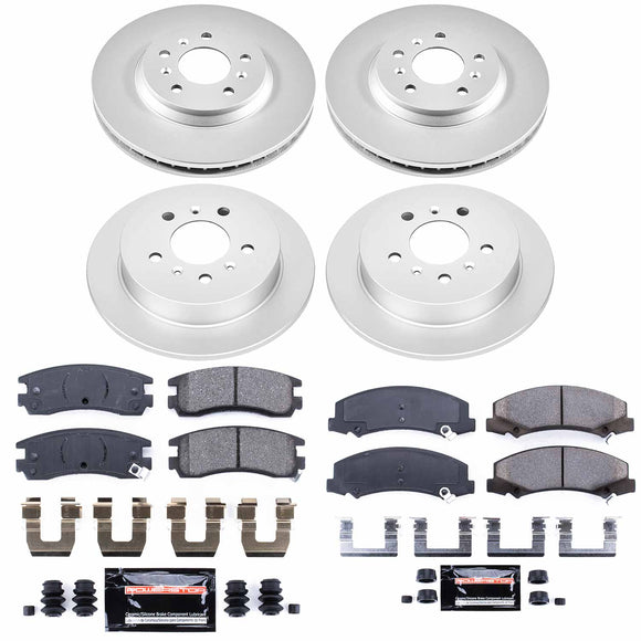 Z23 Daily Driver Premium Carbon-Fiber Ceramic Brake Pad and Fully Coated Rotor K