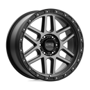 17X9 KMC KM544 MESA Satin Black With Gray Tint 6X114.3 ET18 wheel/rim