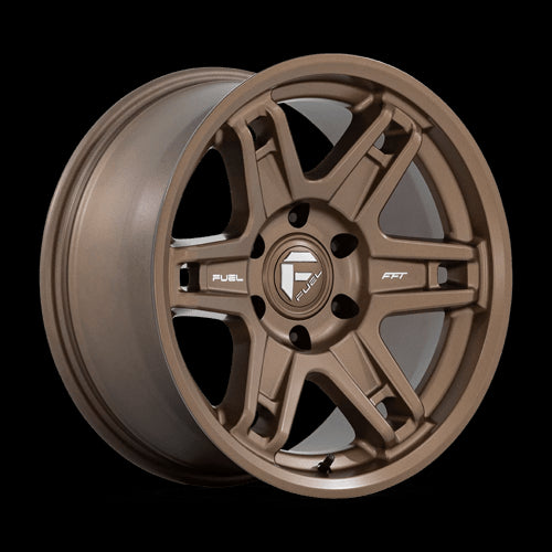 18X8.5 Fuel 1PC D837 Slayer Matte Bronze 6X139.7 6X5.5 ET-15 Wheel Rim - 0