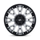 20x10 Moto Metal MO816 Overlook Gloss Black 8x170 ET-18 Wheel