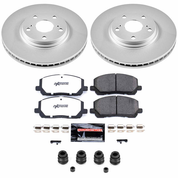 Z36 Truck & Tow Premium Carbon-Fiber Ceramic Brake Pad and Fully Coated Rotor Ki