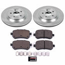 PowerStop OE Stock Replacement Low-Dust Ceramic Brake Pad and Rotor Kit