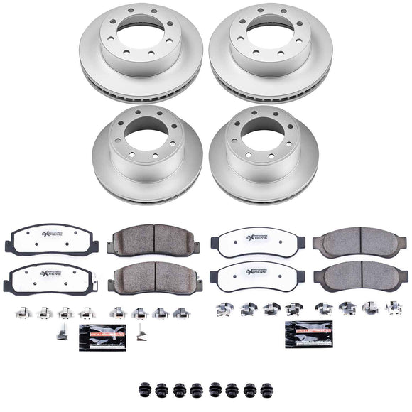 Z36 Truck & Tow Premium Carbon-Fiber Ceramic Brake Pad and Fully Coated Rotor Ki