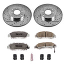 PowerStop Z26 Street Performance Ceramic Brake Pad and Drilled & Slotted Rotor K