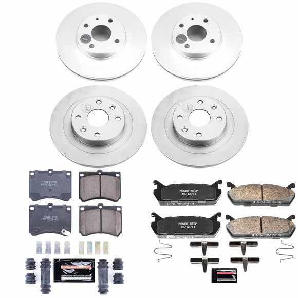 Z23 Daily Driver Premium Carbon-Fiber Ceramic Brake Pad and Fully Coated Rotor K