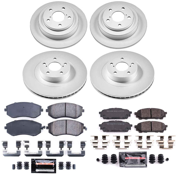 Z23 Daily Driver Premium Carbon-Fiber Ceramic Brake Pad and Fully Coated Rotor K