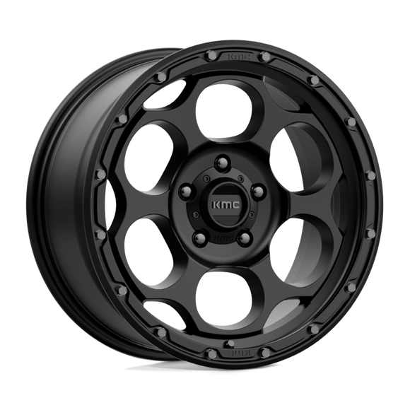 18X8.5 KMC KM541 DIRTY HARRY Textured Black 5X127 ET18 wheel/rim