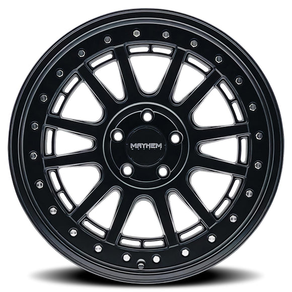 20x9 Mayhem Compass Matte Black 5x127 ET0 CB78.1 Wheel Rim