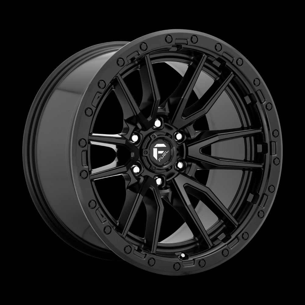 20X10 Fuel D679 Rebel Matte Black 6X135 ET-18 wheel/rim