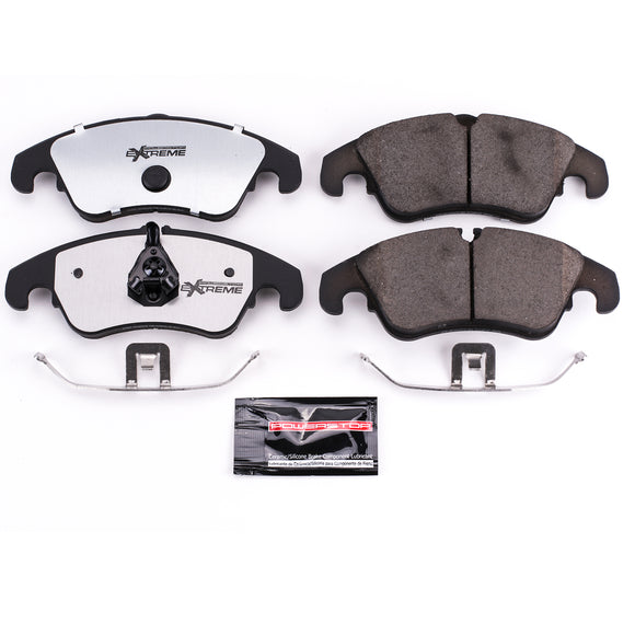 PowerStop Z26 Street Performance Carbon-Fiber Ceramic Brake Pads With Hardware
