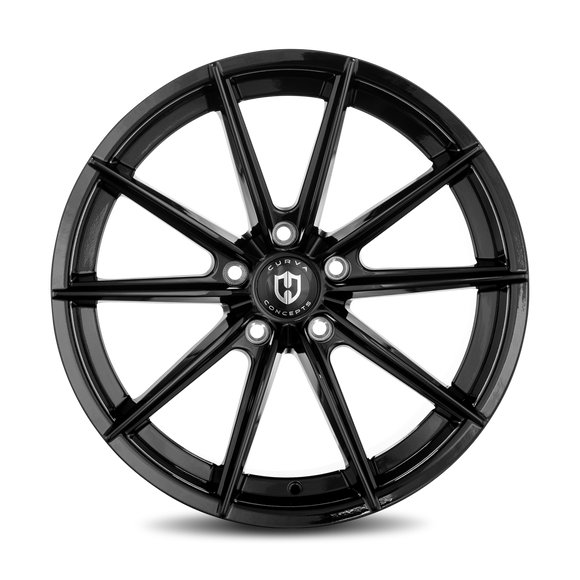 22x10.5 Curva CFF46 Gloss Black 5x114.3 ET40 wheel/rim