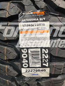 Milestar Patagonia MT Tire(s) 265/75R16 LRE ROWL 2657516 265/75-16 R16 Mud-9