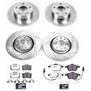 PowerStop Z26 Street Performance Ceramic Brake Pad and Drilled & Slotted Rotor K