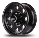 17x8 Mudder Trucker MT614 Deisel Satin Black 8x170 ET0 Wheel Rim-5