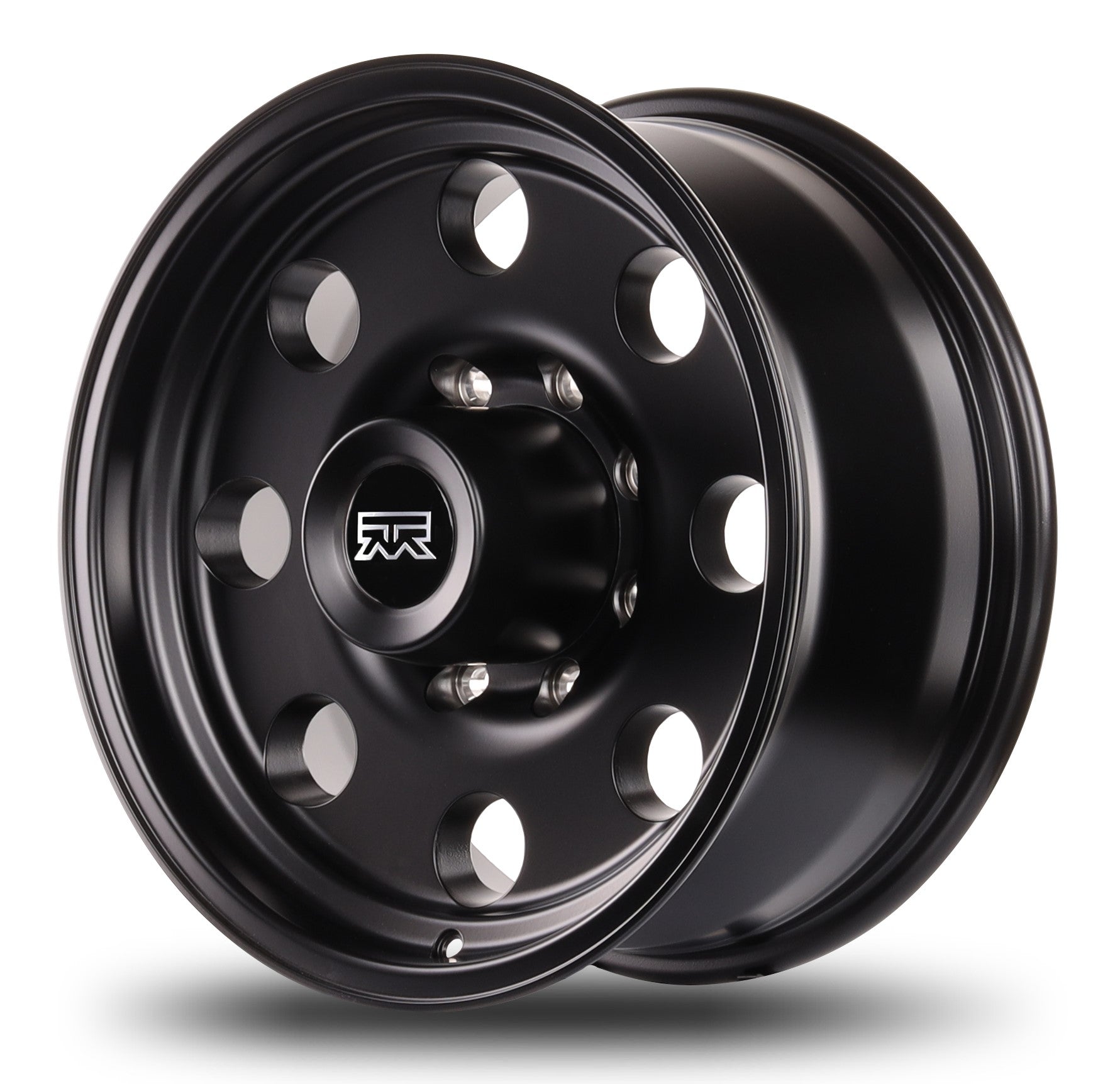 17x8 Mudder Trucker MT614 Deisel Satin Black 8x170 ET0 Wheel Rim