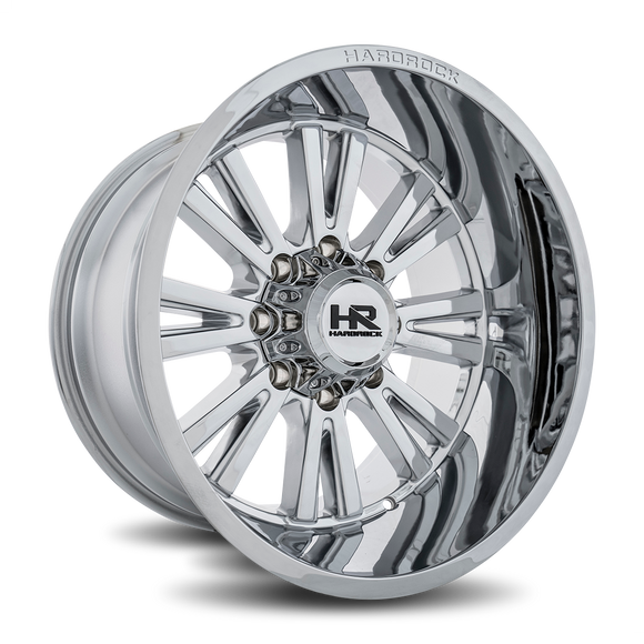 22x12 Hardrock Spine XPosed Chrome 8x180 ET-44 wheel/rim
