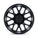 20x10 Moto Metal MO816 Overlook Blackout 5x114.3 ET-18 CB78.1 Wheel Rim