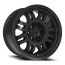 17x9 Vision 409 Inferno Black Wheel 6x135 ET12 CB87.1