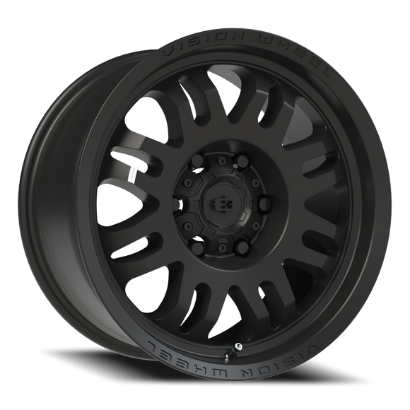 17x9 Vision 409 Inferno Black Wheel 6x135 ET12 CB87.1