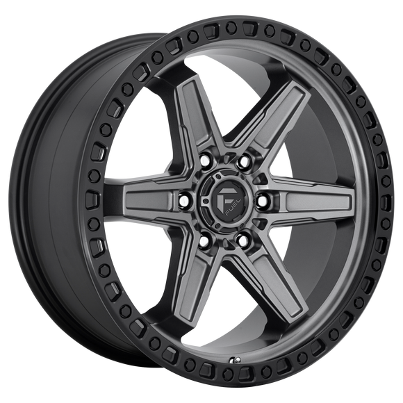 17X9 Fuel D698 KICKER MT-GNMTL-BBR 6X139.7 ET-12 wheel/rim