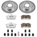 PowerStop Z26 Street Performance Ceramic Brake Pad and Drilled & Slotted Rotor K