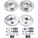 PowerStop Z26 Street Performance Ceramic Brake Pad and Drilled & Slotted Rotor K