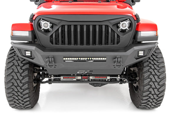 Rough Country Front Bumper Skid Plate For Jeep Gladiator Wrangler 18-23