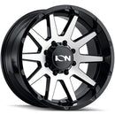 20x10 ION 143 Gloss Black Machined 6x135 ET-19 Wheel Rim