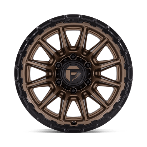 20x9 Fuel Off-Road FC866 Piston Matte Bronze Gloss Black Lip 6x139.7 ET1 Wheel