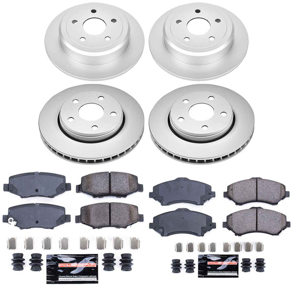 Z23 Daily Driver Premium Carbon-Fiber Ceramic Brake Pad and Fully Coated Rotor K