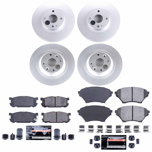 Z23 Daily Driver Premium Carbon-Fiber Ceramic Brake Pad and Fully Coated Rotor K