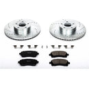 PowerStop Z23 Daily Driver Carbon-Fiber Ceramic Brake Pad and Drilled & Slotted