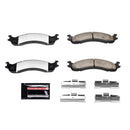 PowerStop Z36 Truck And Tow Carbon-Fiber Ceramic Brake Pads With Hardware