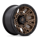 17x9 Fuel Off-Road D826 Traction Matte Bronze with Black Ring 5x127 ET-12 Wheel