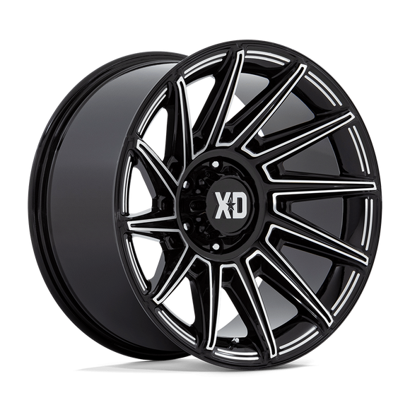 20X10 XD XD867 Specter Gloss Black Milled 6X139.7 6X5.5 ET-18 Wheel Rim