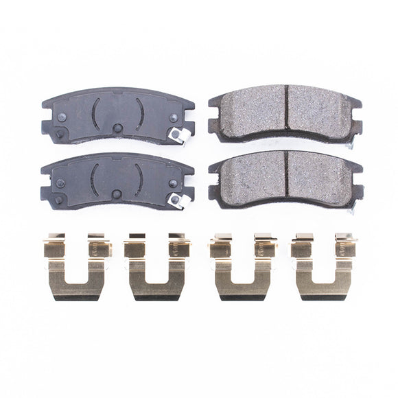 PowerStop Z17 Evolution Ceramic Brake Pads With Hardware