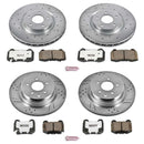 PowerStop Z26 Street Performance Ceramic Brake Pad and Drilled & Slotted Rotor K