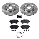 PowerStop OE Stock Replacement Low-Dust Ceramic Brake Pad and Rotor Kit