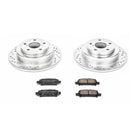 PowerStop Z23 Daily Driver Carbon-Fiber Ceramic Brake Pad and Drilled & Slotted