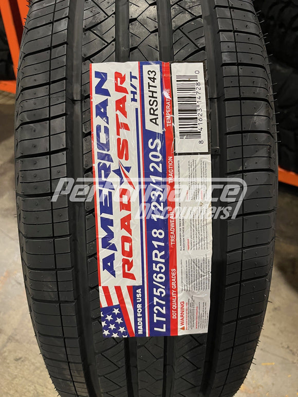 275/65R18 American Roadstar H/T 123S BSW E 275 65 18 2756518