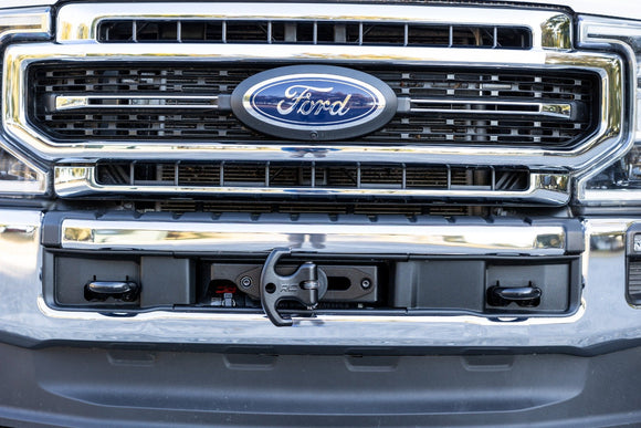 Rough Country Hidden Winch Mount For Ford F-250 Super Duty 2WD 4WD 20-22